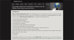 Desktop Screenshot of alibabaclones.com